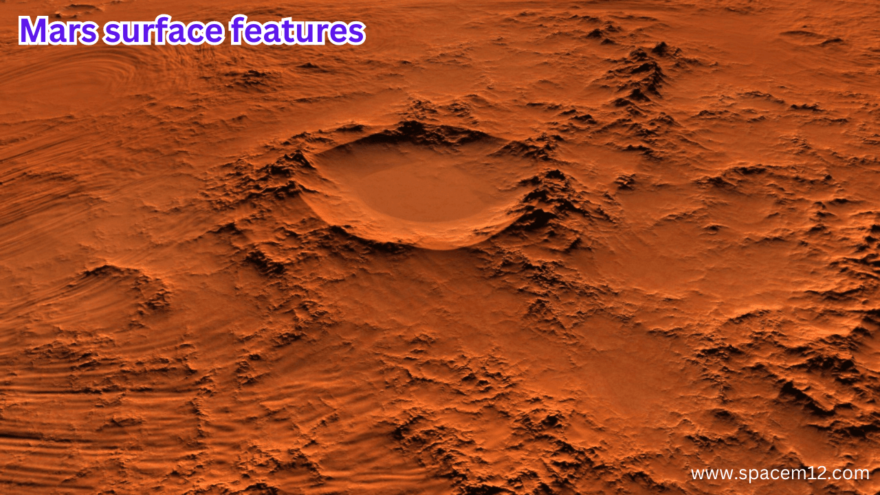 Mars surface features