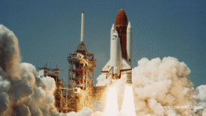 "Space Disaster event depicting catastrophic failure of a spacecraft during a mission."