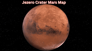 Jezero Crater Mars Map