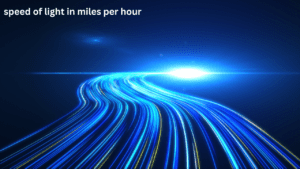 speed of light in miles per hour